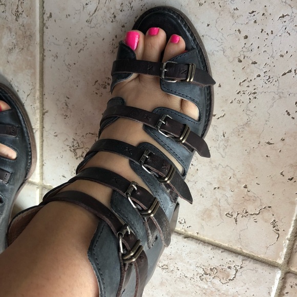 🎈SOLD🎈Freebird Quinn Black-Multi Shoes Sz 8 - Picture 3 of 5